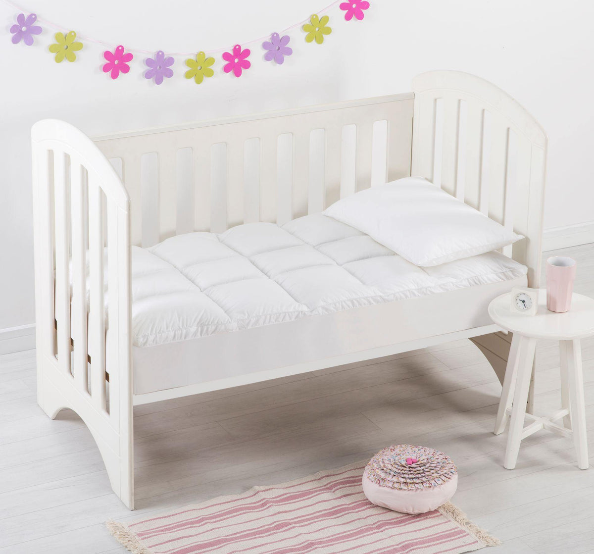 Baby cot mattress on sale topper