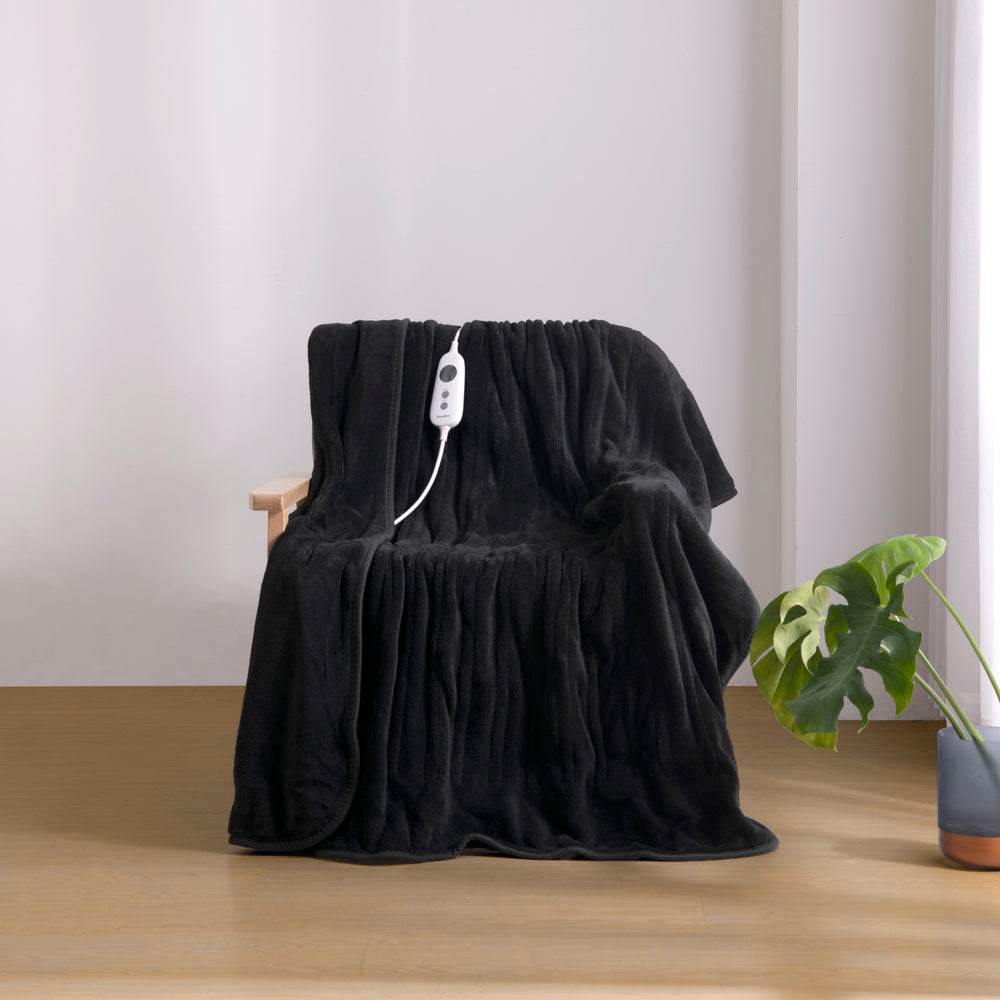 
                      
                        Coral Fleece Electric Heated Throw Blanket Charcoal
                      
                    