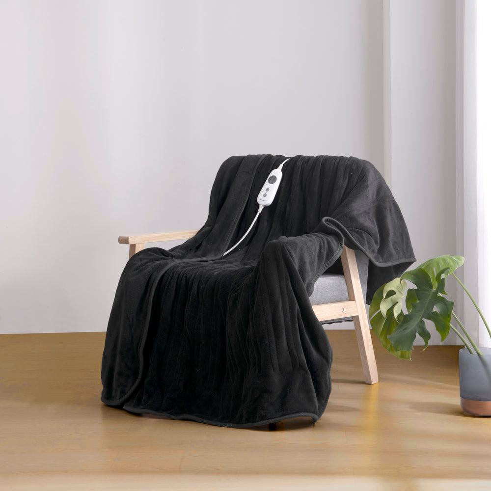 
                      
                        Coral Fleece Electric Heated Throw Blanket Charcoal
                      
                    