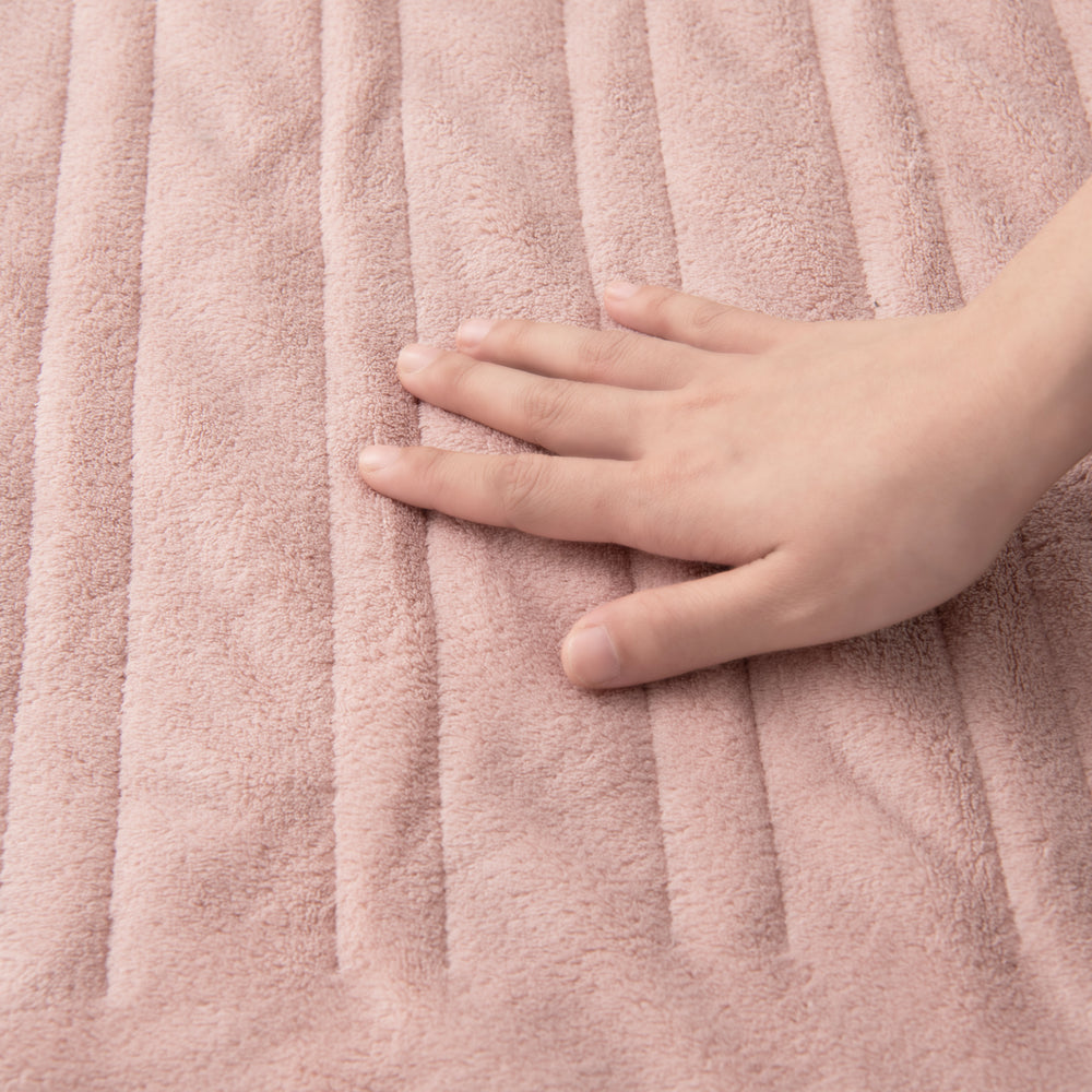 
                      
                        Coral Fleece Electric Heated Throw Blanket Blush Pink
                      
                    