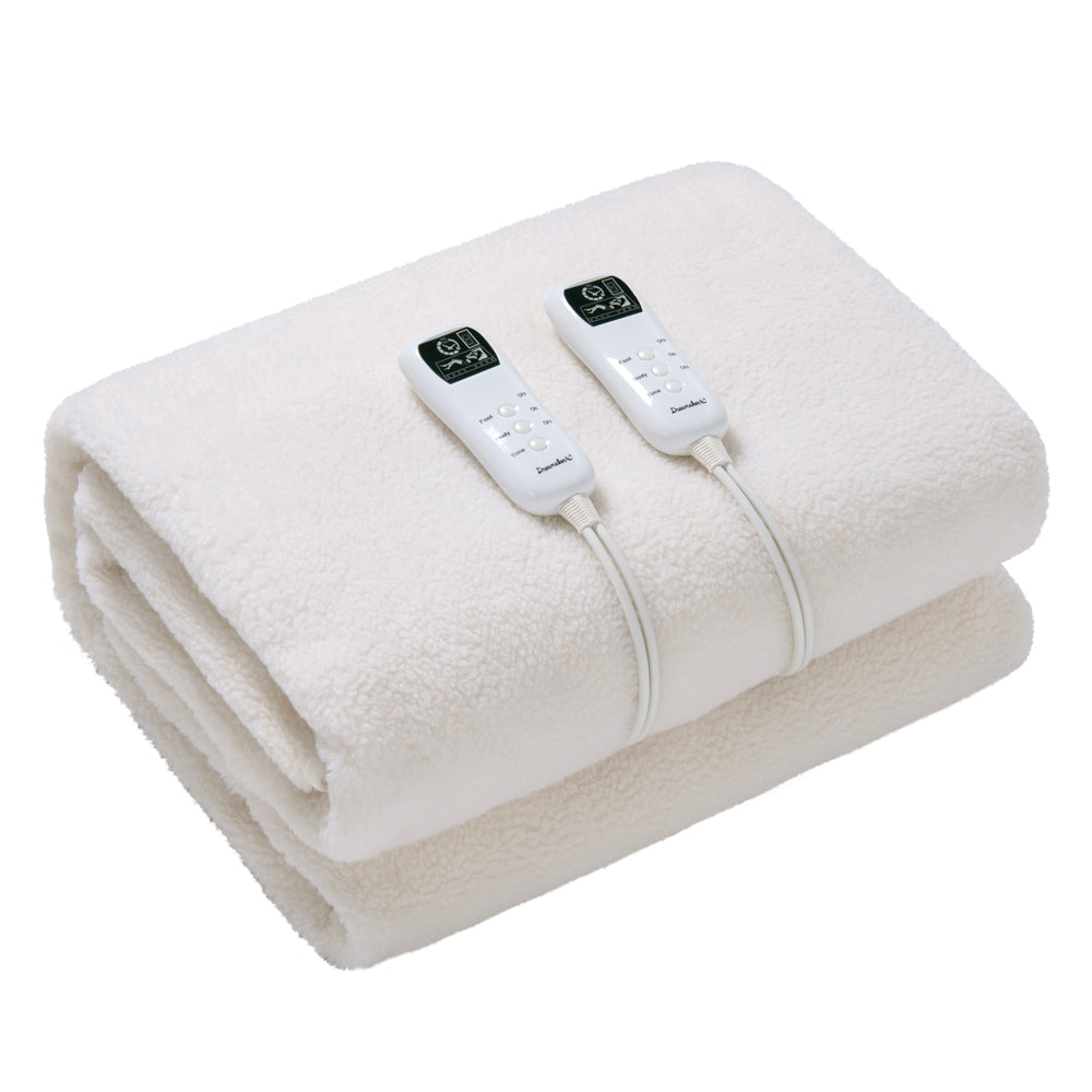 Fleece Top Multizone Electric Blanket