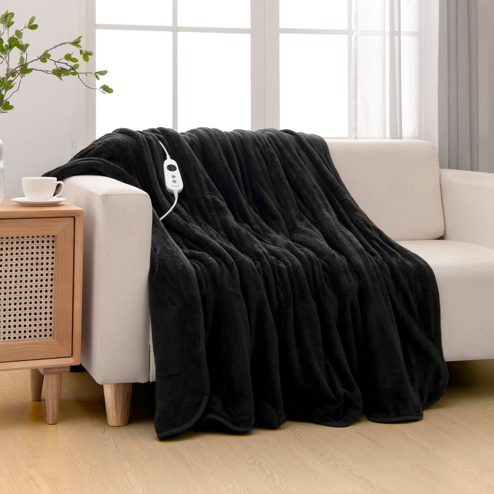 
                      
                        Coral Fleece Electric Heated Throw Blanket Charcoal
                      
                    