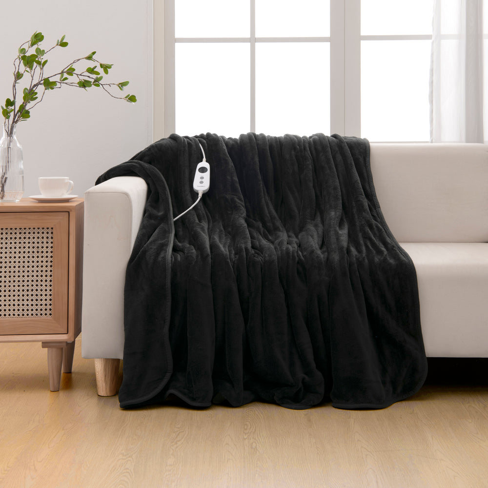 
                      
                        Coral Fleece Electric Heated Throw Blanket Charcoal
                      
                    