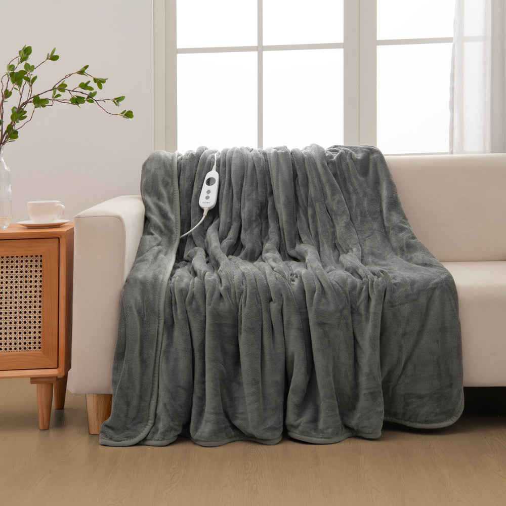 
                      
                        Dreamaker Coral Fleece Heated Throw Silver
                      
                    