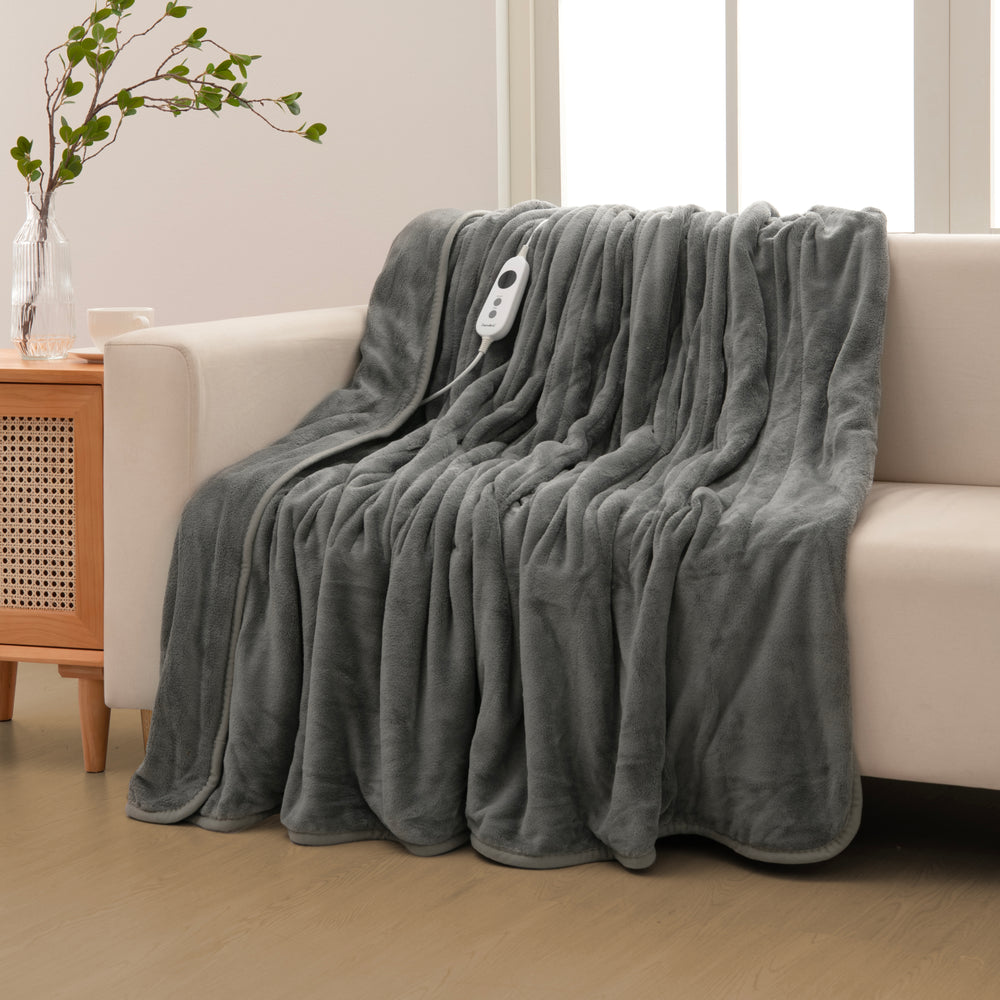 
                      
                        Dreamaker Coral Fleece Heated Throw Silver
                      
                    