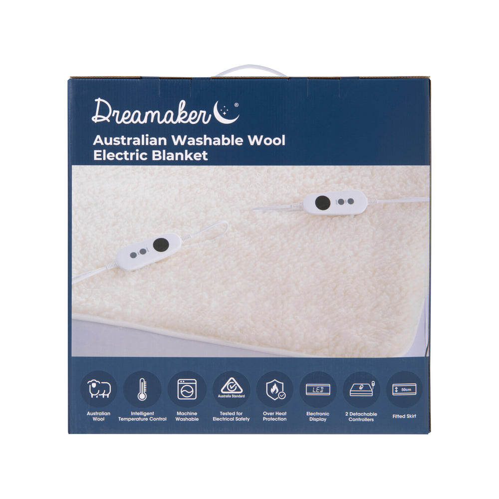 
                      
                        Australian Wool Fleece Electric Blanket
                      
                    