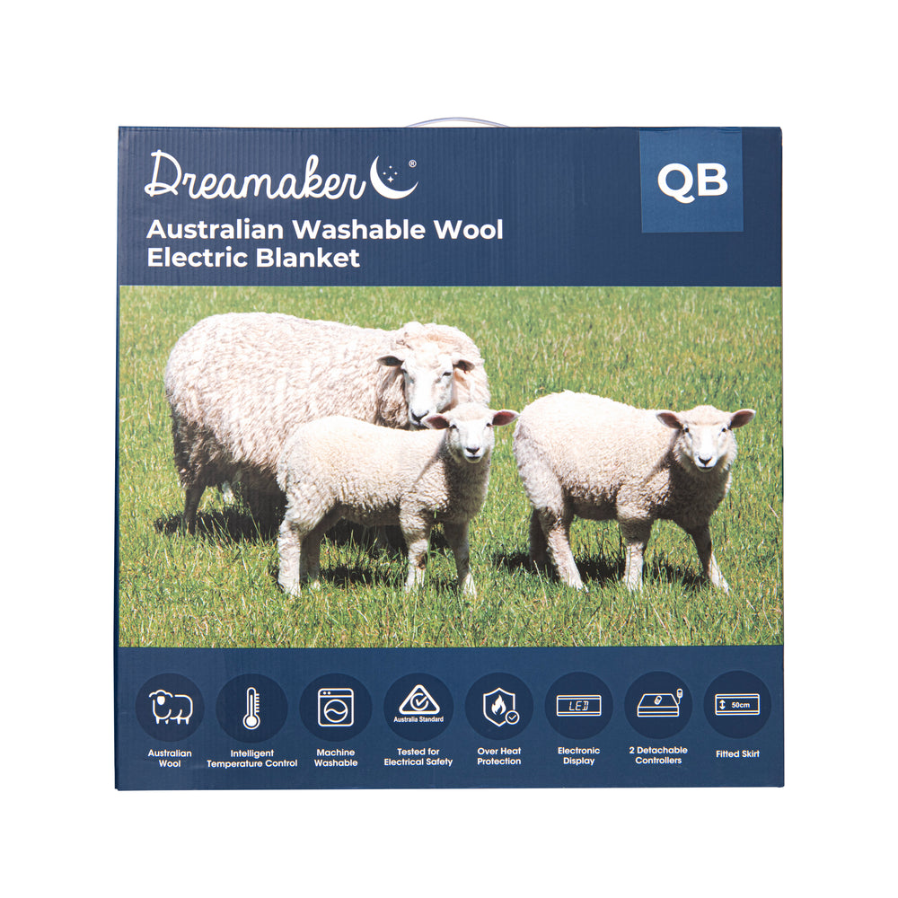 
                      
                        Australian Wool Fleece Electric Blanket
                      
                    