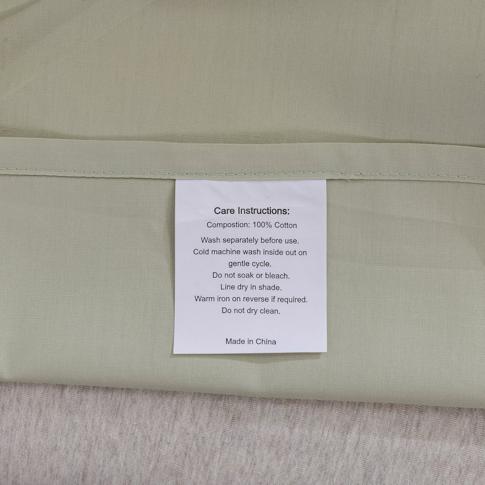 
                      
                        Leafy Jacquard 100% Cotton European Pillowcase Sage
                      
                    