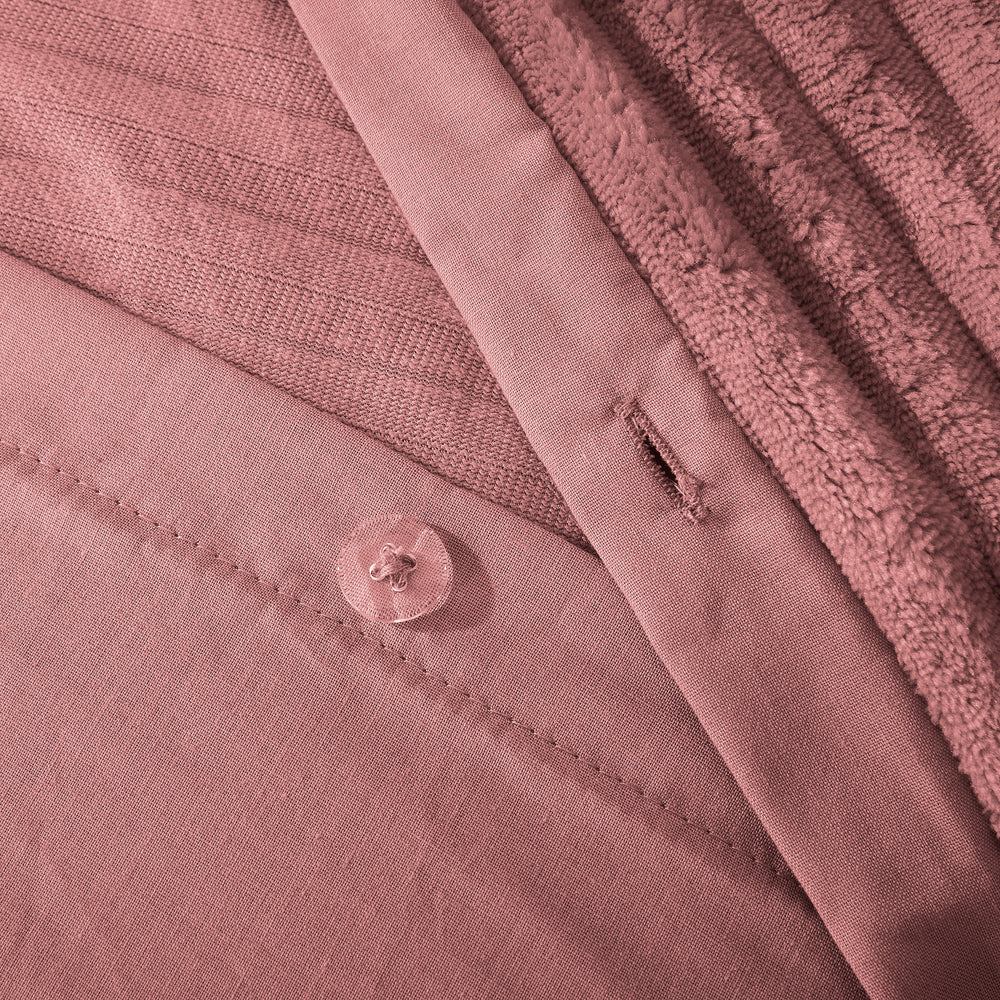 
                      
                        Embossed Teddy Fleece Quilt Cover Set Blush
                      
                    