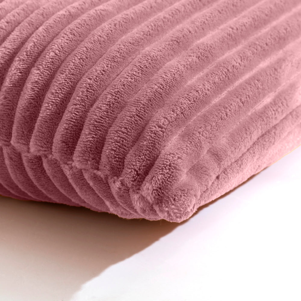 
                      
                        Embossed Teddy Fleece Cushion Blush 45x45cm
                      
                    