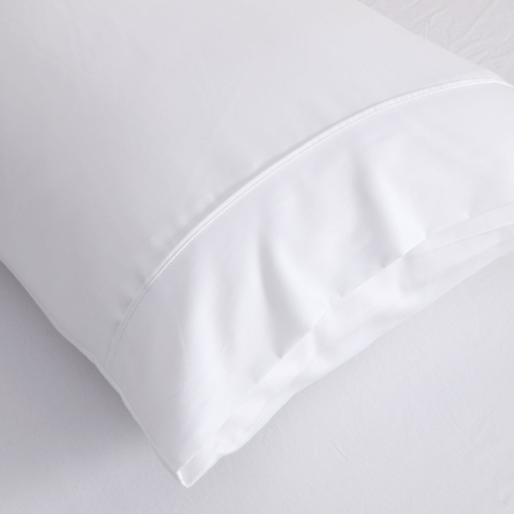 
                      
                        1500TC Cotton Rich Pillowcase Twin Pack White
                      
                    