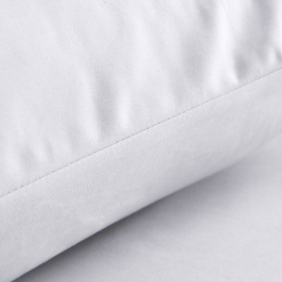 1500TC Cotton Rich Pillowcase Twin Pack White