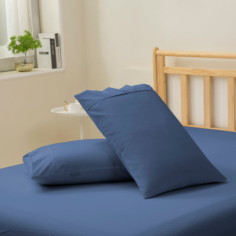 
                      
                        1500TC Cotton Rich Sateen Sheet Set Navy
                      
                    