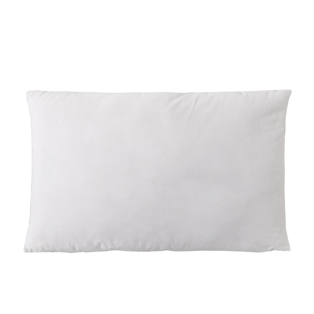 
                      
                        Microfibre Gusseted Pillow with Removable Cotton Cover -  Low Profile - Twin Pack
                      
                    