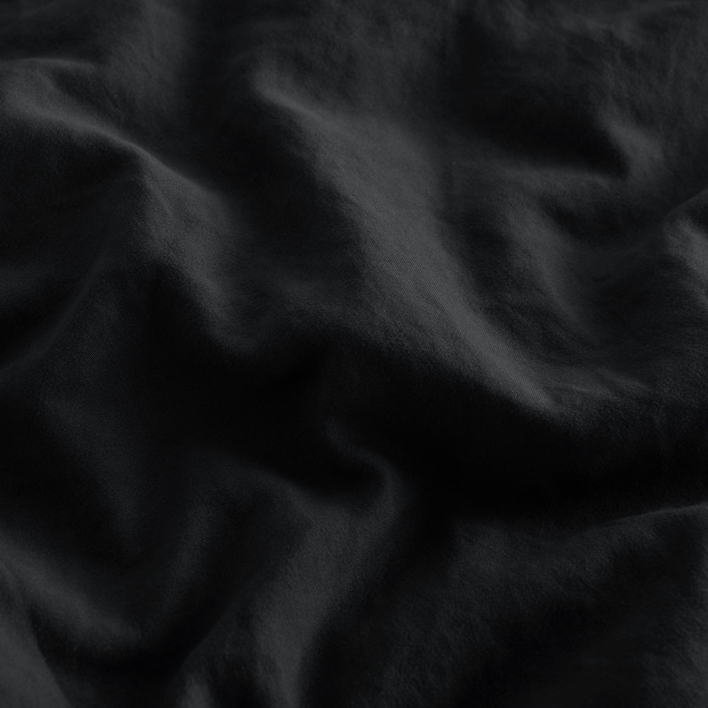 
                      
                        Superfine Washed Microfibre Quilt Cover Set Black
                      
                    