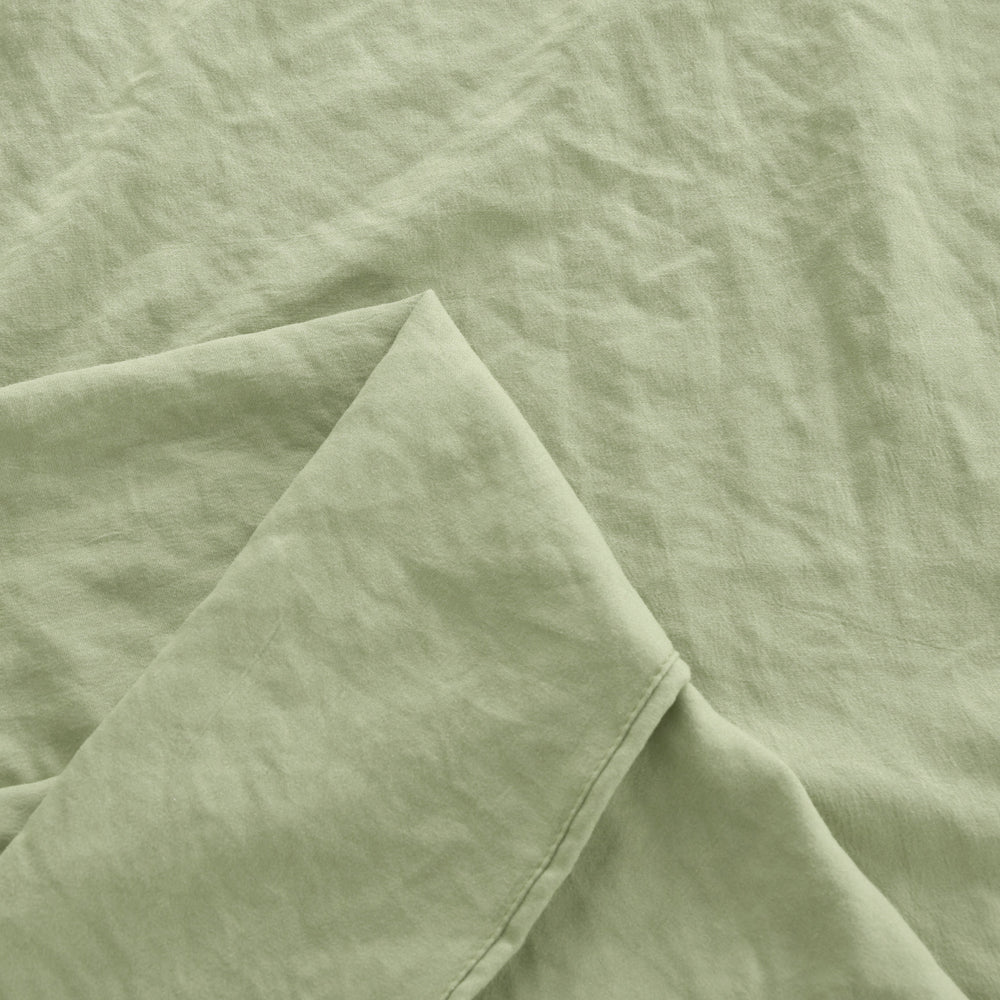 
                      
                        Superfine Washed Microfibre Sheet Set Sage Green
                      
                    