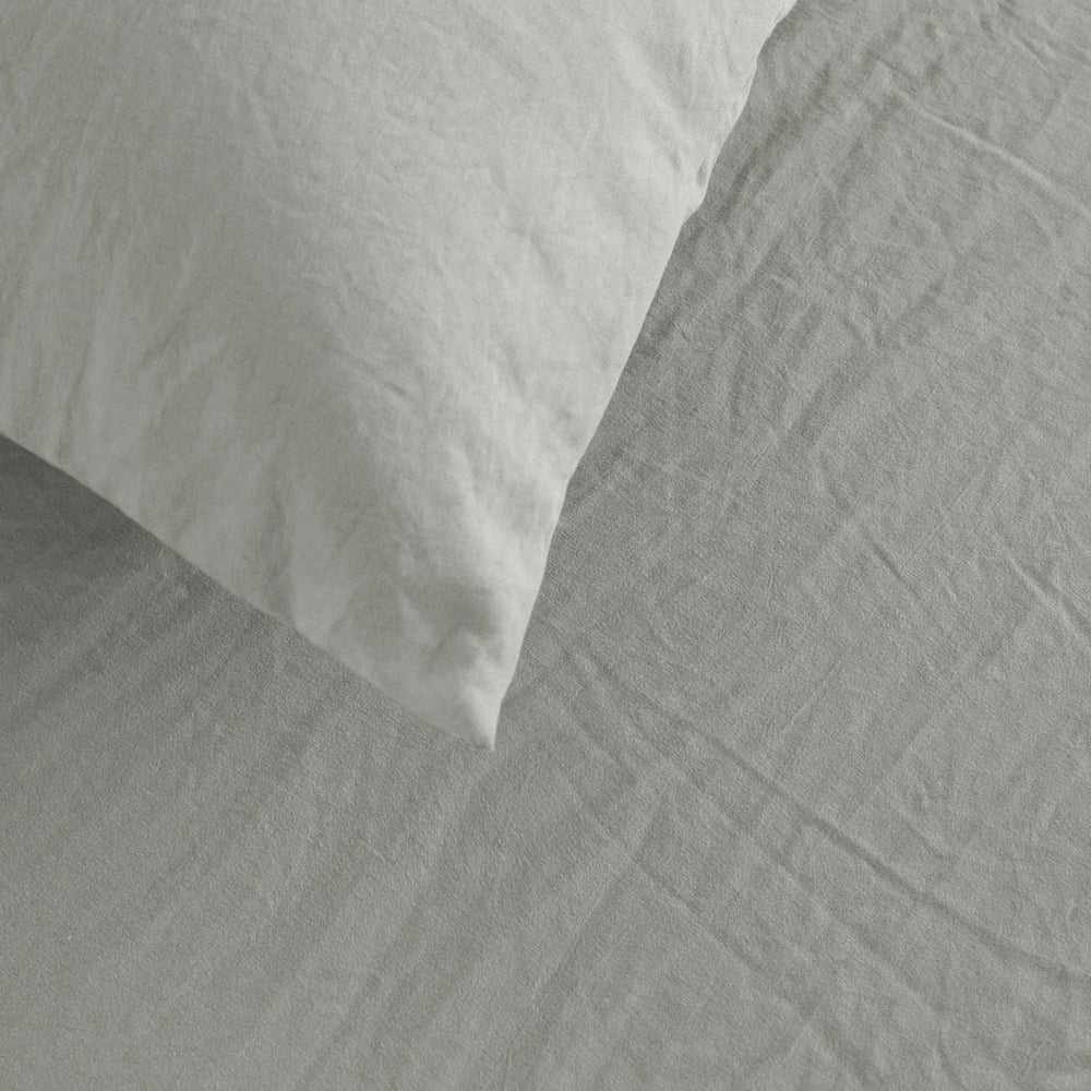 
                      
                        Superfine Washed Microfibre European Pillowcase - Dove Grey
                      
                    