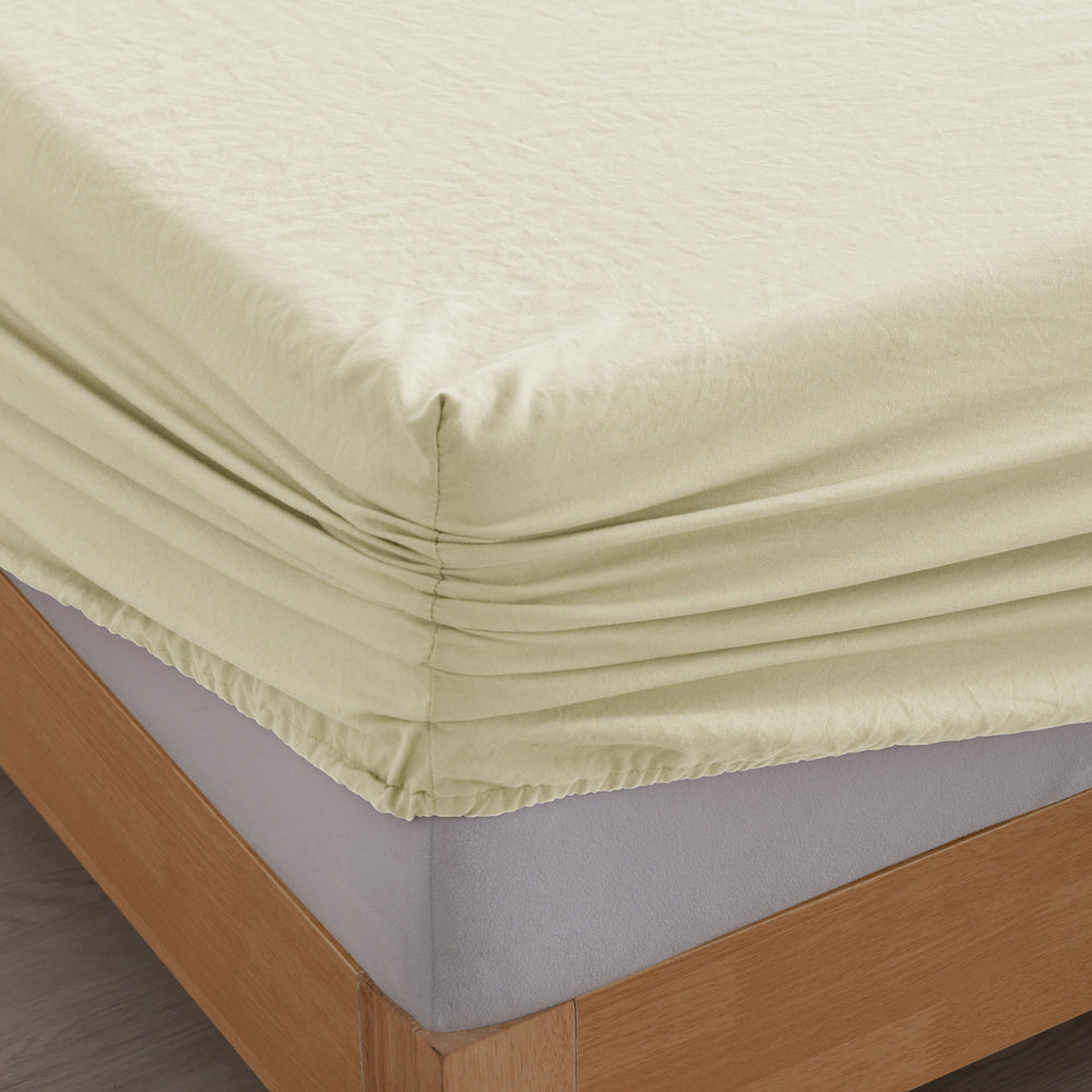 
                      
                        Superfine Washed Microfibre  Sheet Set Natural
                      
                    