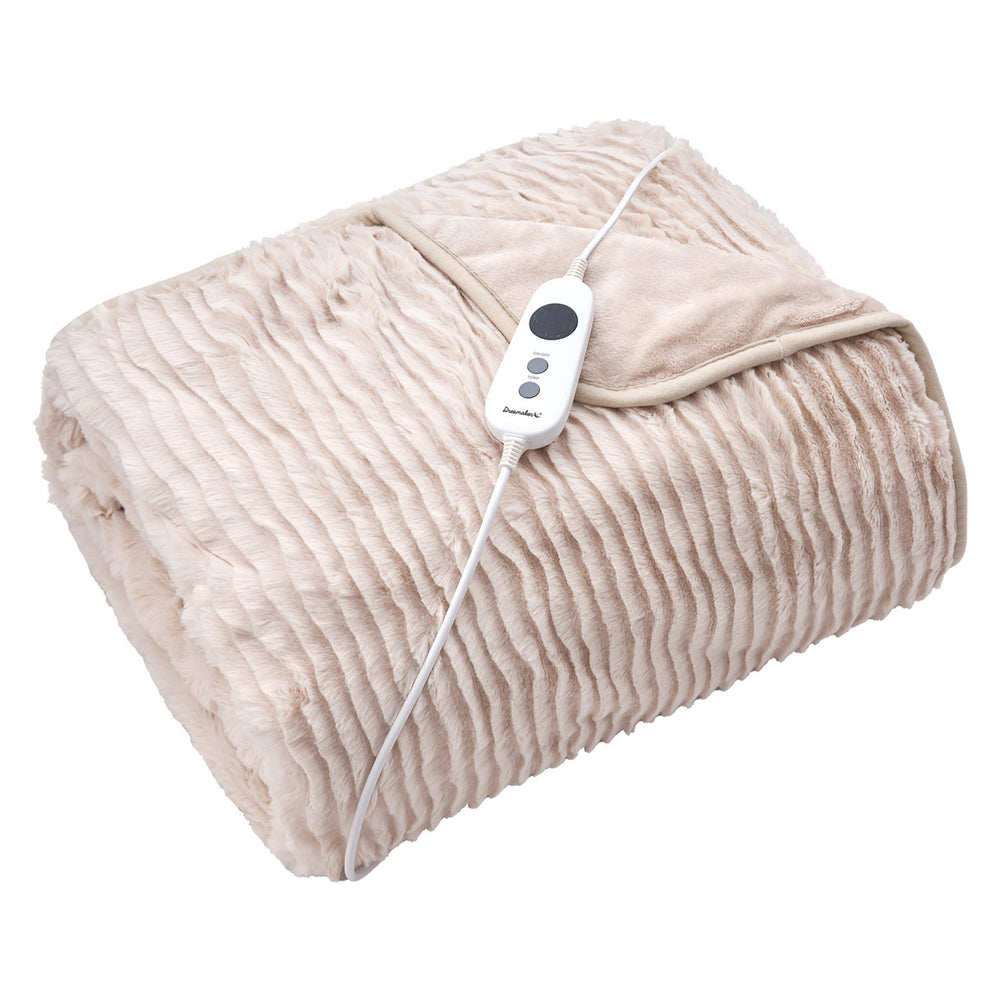 
                      
                        Eyelash Fleece Reversible Heated Throw Natural
                      
                    