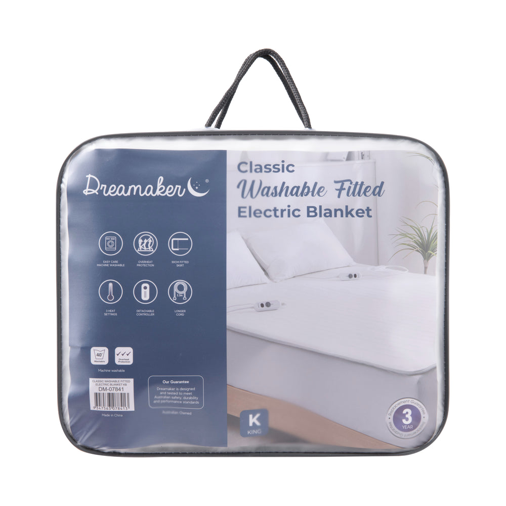 
                      
                        Classic Washable Fitted Electric Blanket
                      
                    