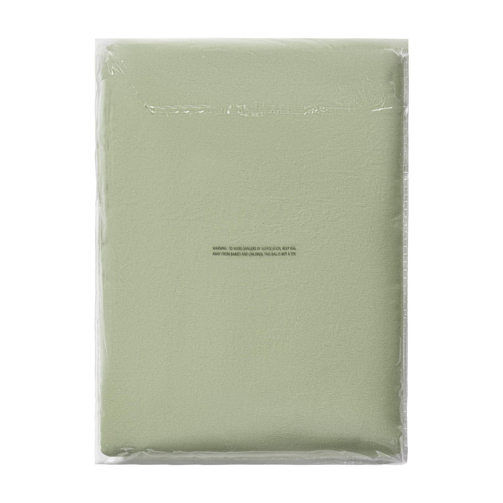 
                      
                        Superfine Washed Microfibre Combo Fitted Sheet Set Sage Green
                      
                    