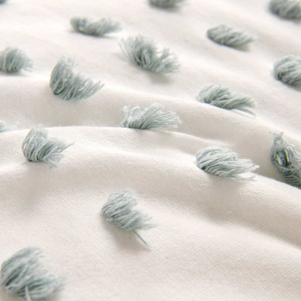 
                      
                        Clovelly Tufted Stripe European Pillowcase Seafoam
                      
                    