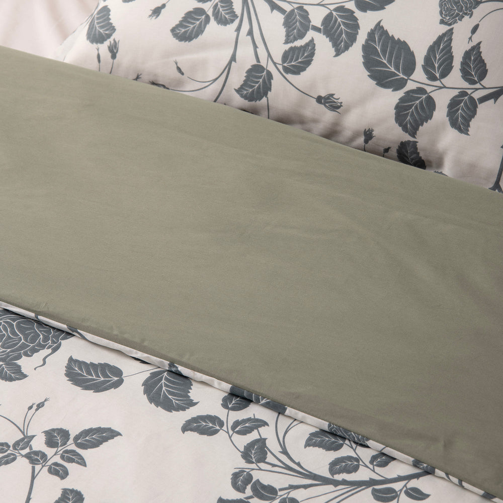 
                      
                        Felicity 100% Cotton Reversible Quilt Cover Set Sage
                      
                    