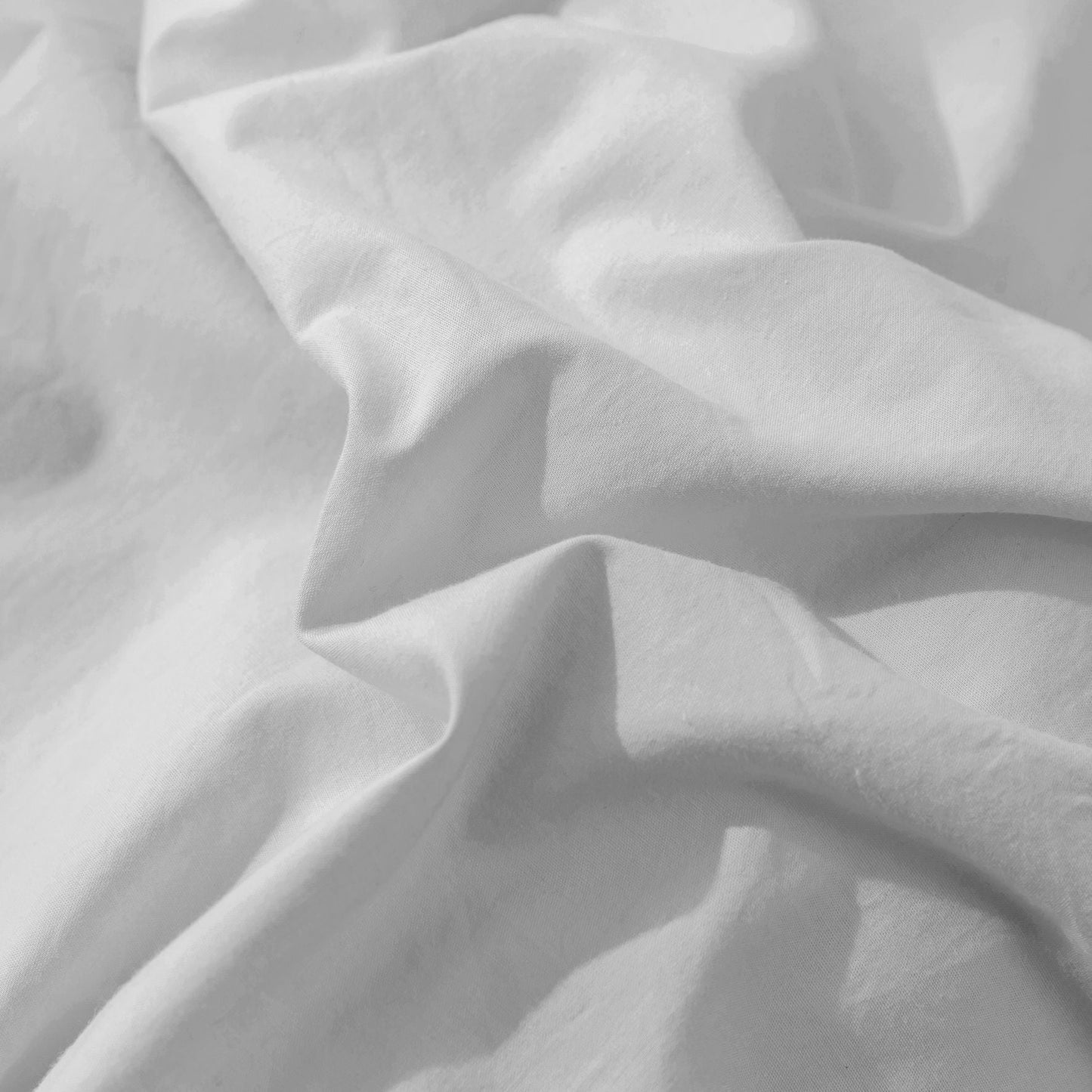 225TC Cotton Washed Comforter Set Light Grey