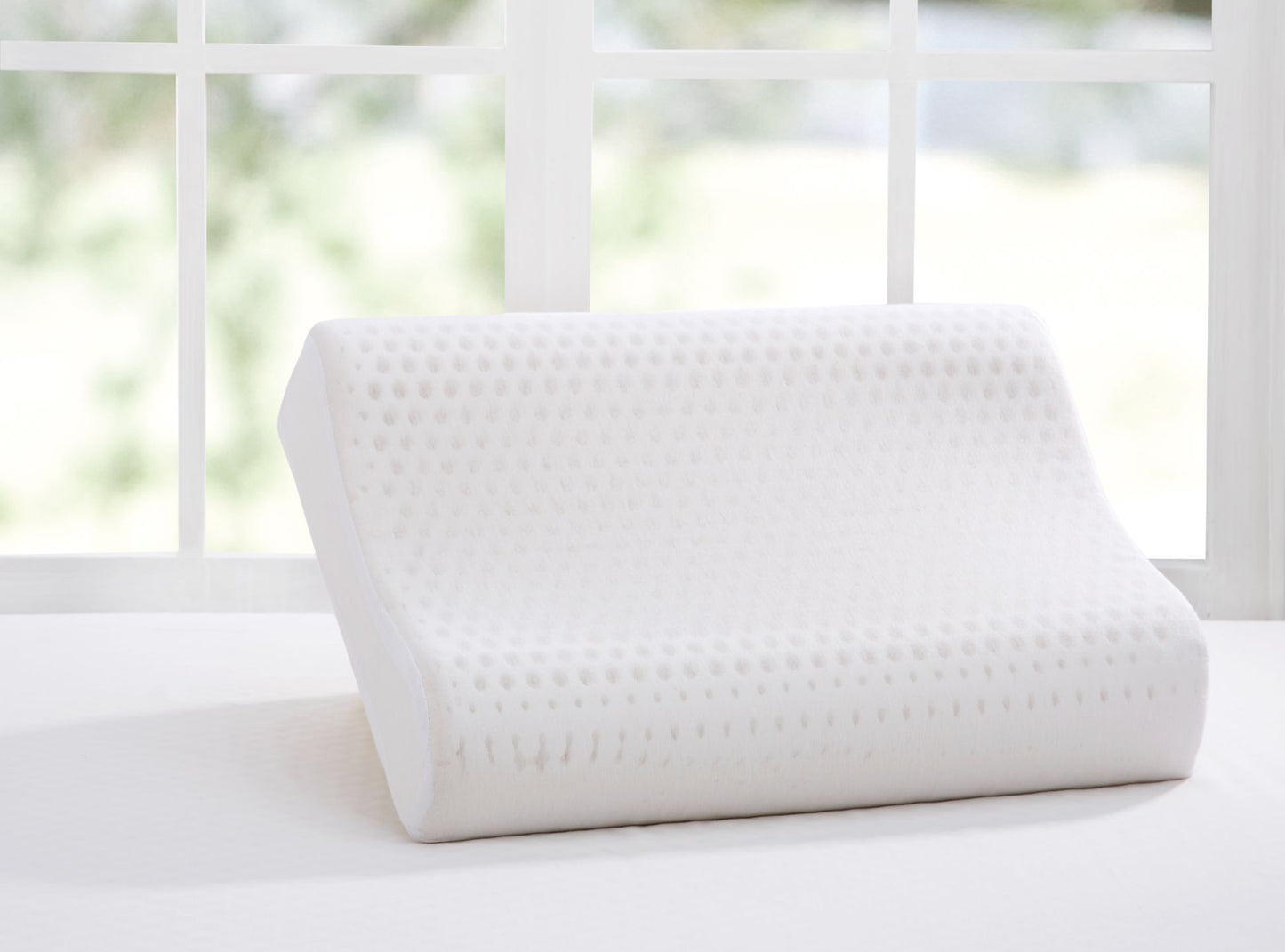 100% Natural Contoured Pincore Latex Pillow - 60x40cm