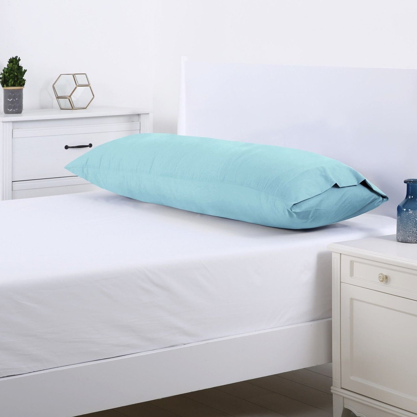 250Tc Plain Dyed Body Pillowcase - 150X50Cm