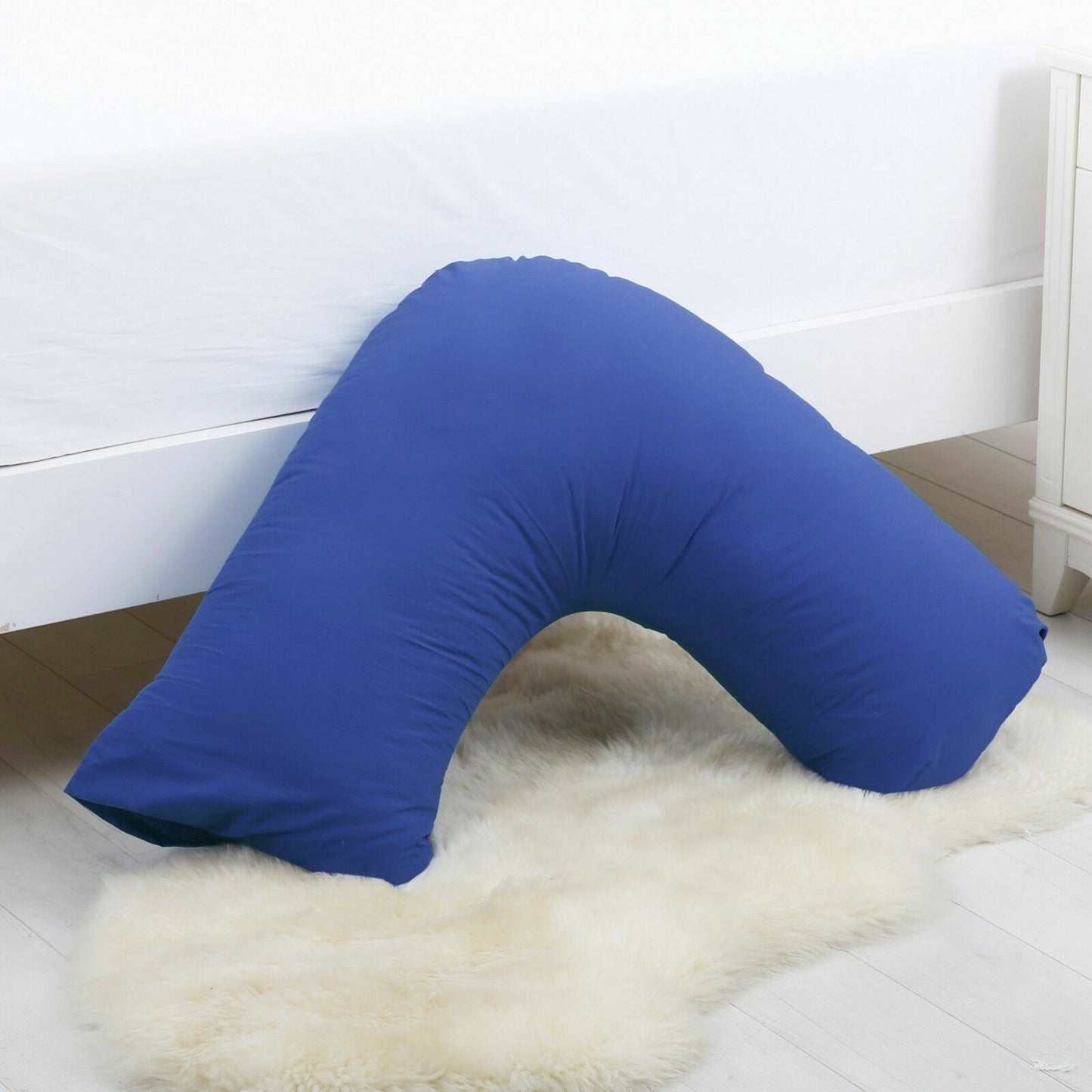 250TC Plain Dyed V Shape Pillowcase