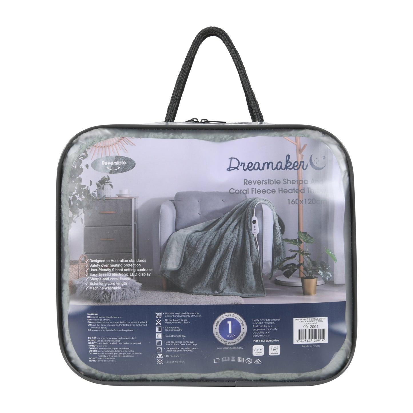 Dreamaker clearance heated throw